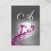 魔法果実モノグラムパープルレッド 名刺 (裏面)