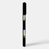魔法比重タリスマン、黒金ゴールド三角形、宝石 Case-Mate iPhoneケース (裏面 / 右)