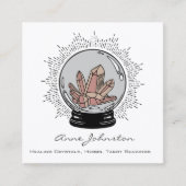 魔法水晶玉正方形名刺 スクエア名刺 (正面)