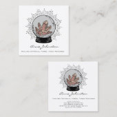 魔法水晶玉正方形名刺 スクエア名刺 (正面/裏面)