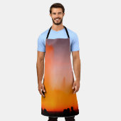 魔法泉(スペイン、バルセロナ、モンジュイク)ニグ エプロン (着用した状態)