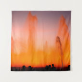 魔法泉(スペイン、バルセロナ、モンジュイク)ニグ タペストリー (正面)