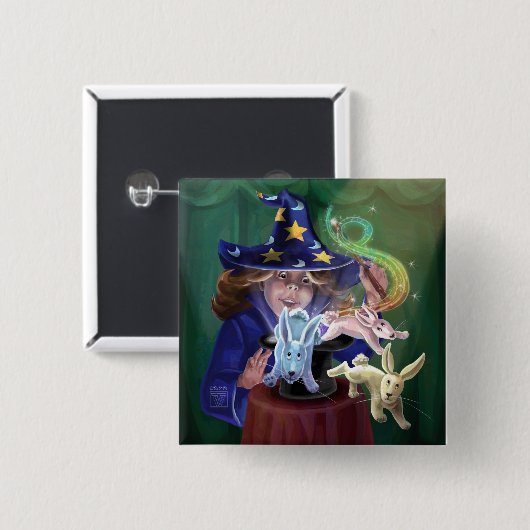 魔法法 缶バッジ (正面&裏面)