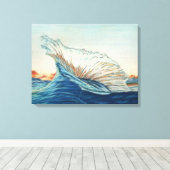 魔法波 キャンバスプリント (インサイチュ (ウッドフロア))