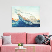 魔法波 キャンバスプリント (インサイチュ (リビング))