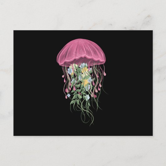 魔法海:ザクラゲ ポストカード (正面)