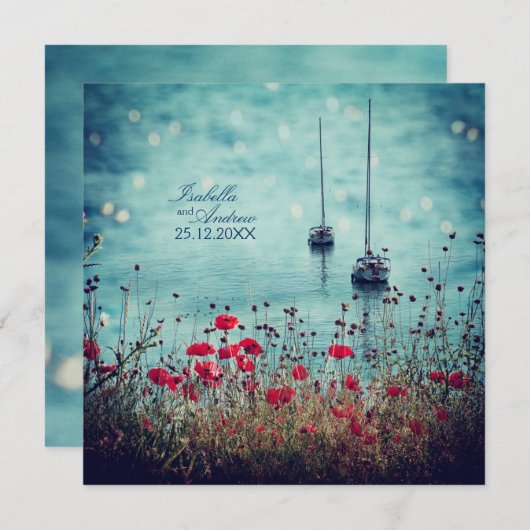 魔法海-結婚ズ 招待状 (正面/裏面)