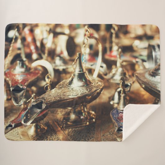 魔法灯 シェルパブランケット (正面(横))