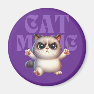 魔法猫おもしろい磁石 マグネット