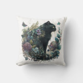 魔法猫 クッション (正面)