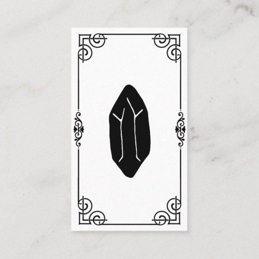 魔法瓶白魔術 名刺 (裏面)