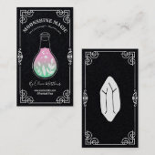 魔法瓶黒魔法 名刺 (正面/裏面)