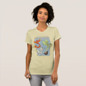 魔法生物のビンテージグラフィック Tシャツ (正面フル)