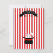 魔法番組 招待状 (裏面)