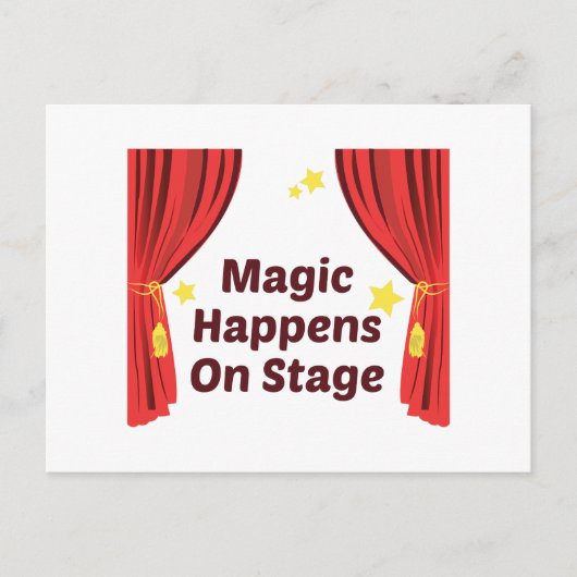 魔法発生 ポストカード (正面)