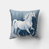 魔法白冬馬 クッション (裏面)