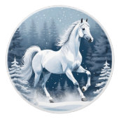 魔法白冬馬 セラミックノブ (正面)