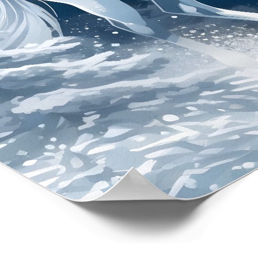 魔法白冬馬 ポスター (角)