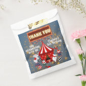 魔法白熱［赤熱］光を放つカーニバルサーカスパーティーありがとう フェイバーバッグ (封をした状態)