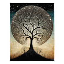 魔法神秘的な木