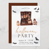 魔法秋ハローウィンパーティ 招待状 (正面/裏面)