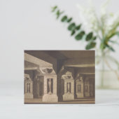 魔法第二幕xxのデザインの設定 ポストカード (スタンド正面)