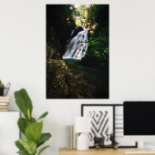 魔法素晴らしの森の滝シュム ポスター (ホームオフィス)