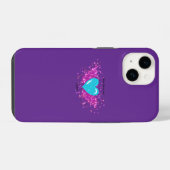 魔法紫 iPhoneケース (裏面横)