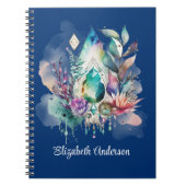 魔法芸術的の結晶ドリームキャッチャー ノートブック (正面)