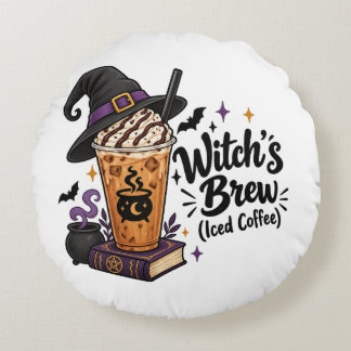 魔法薬ブレンド(アイスコーヒー) ラウンドクッション