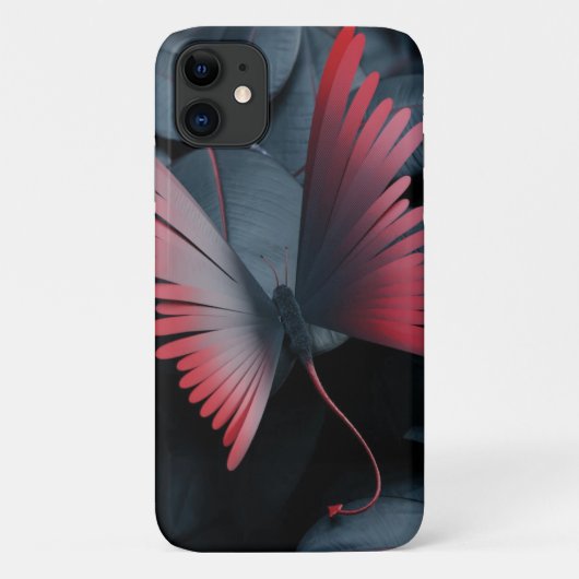 魔法蝶のケースメイトがかろうじて Case-Mate iPhoneケース (裏面)