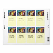 魔法蝶のブルーアイボリー ラベル (フルシート)