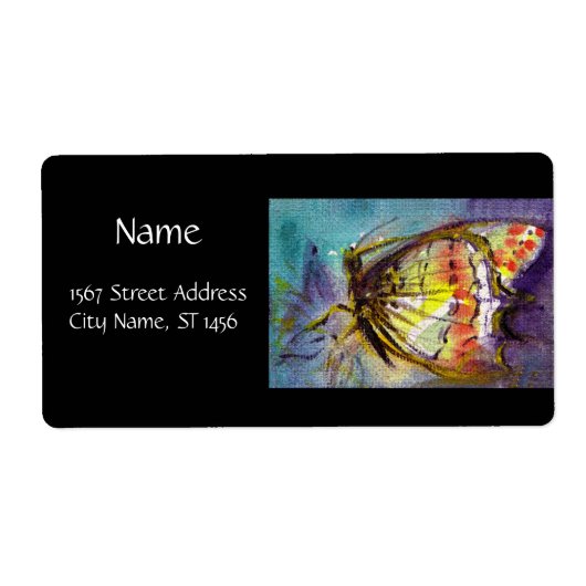 魔法蝶のブルーブラック ラベル (正面)