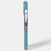 魔法蝶の青い金ゴールドきらめき Case-Mate iPhoneケース (裏面 / 左)