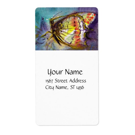 魔法蝶インブルーホワイト ラベル (正面)