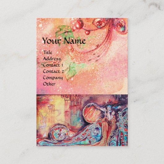 魔法蝶 名刺 (正面)