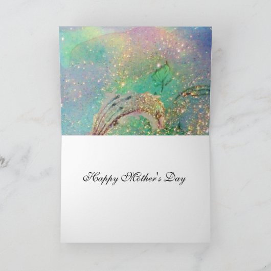 魔法蝶/母の日 カード (内部)