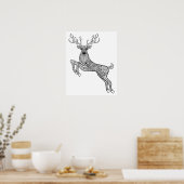 魔法角鹿と鳥のドードル2 ポスター (キッチン)