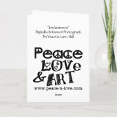 魔法誕生日グリーティングカード カード (裏面)