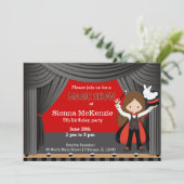 魔法誕生日パーティーを表示 招待状 (スタンド正面)