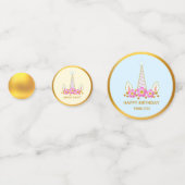 魔法誕生日ユニコーン コンフェッティ (裏面)