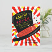 魔法誕生日 招待状 (スタンド正面)