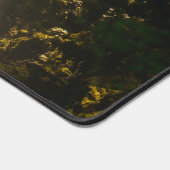 魔法輝くの滝の上の太陽 デスクマット (コーナー)