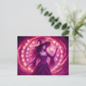 魔法輪に糸を呼び出す魔女 シーズンポストカード (スタンド正面)