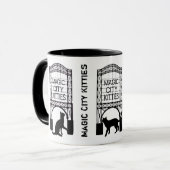魔法都市猫ちゃんの信号器のマグ マグカップ (正面左)