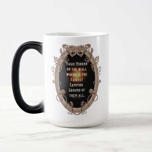 魔法鏡どこが最も公平なキャンプ場 モーフィングマグカップ (左)