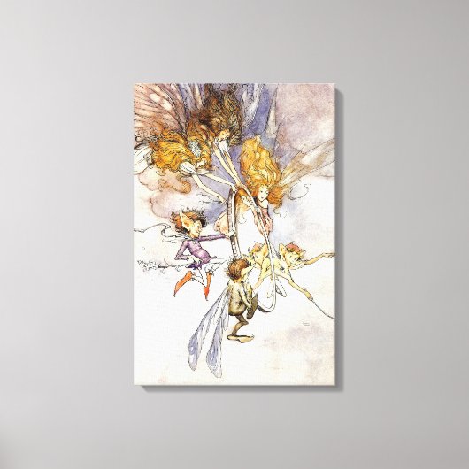 「魔法鏡」 キャンバスプリント (正面)