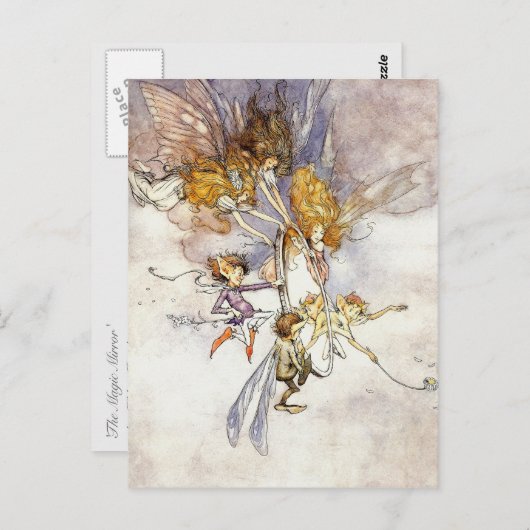 「魔法鏡」 ポストカード (正面/裏面)