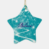 魔法雪きらめくクリスマス セラミックオーナメント (右)