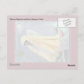 魔法雪、はがき ポストカード (裏面)